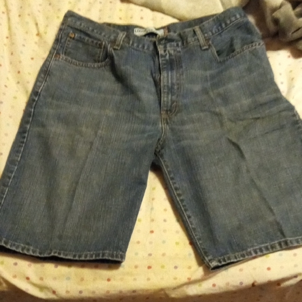 Men's Blue Denim Shorts